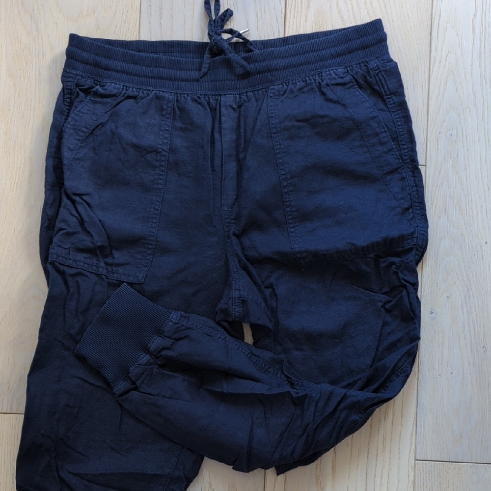 Men's Navy Jogger Pants